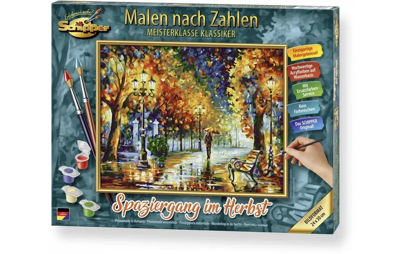 Schipper Malen nach Zahlen Spaziergang im Herbst