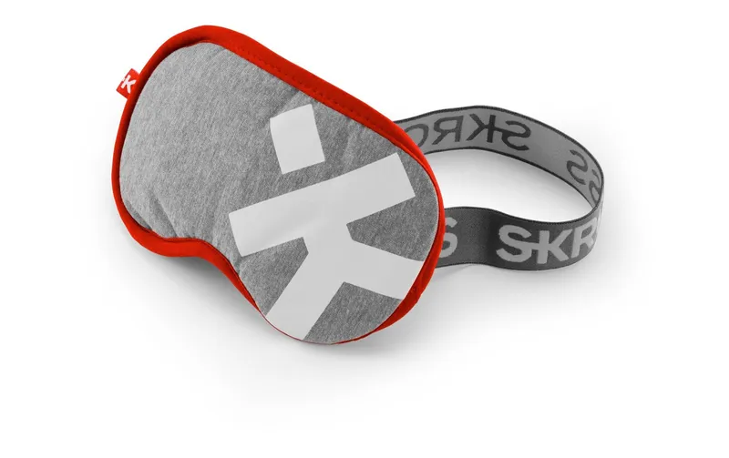 SKROSS Schlafmaske Hellgrau
