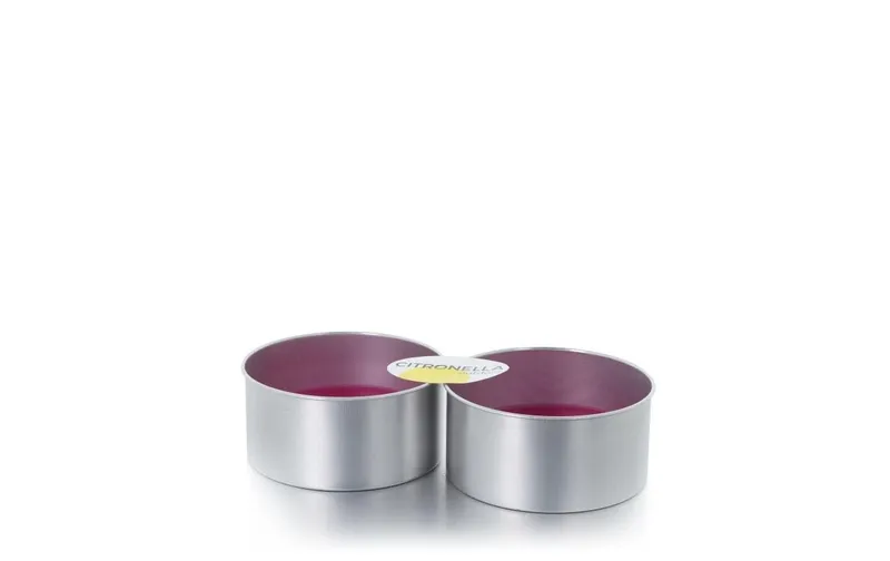balthasar Gartenkerze Citronella Mini 2 pezzi, Blackberry