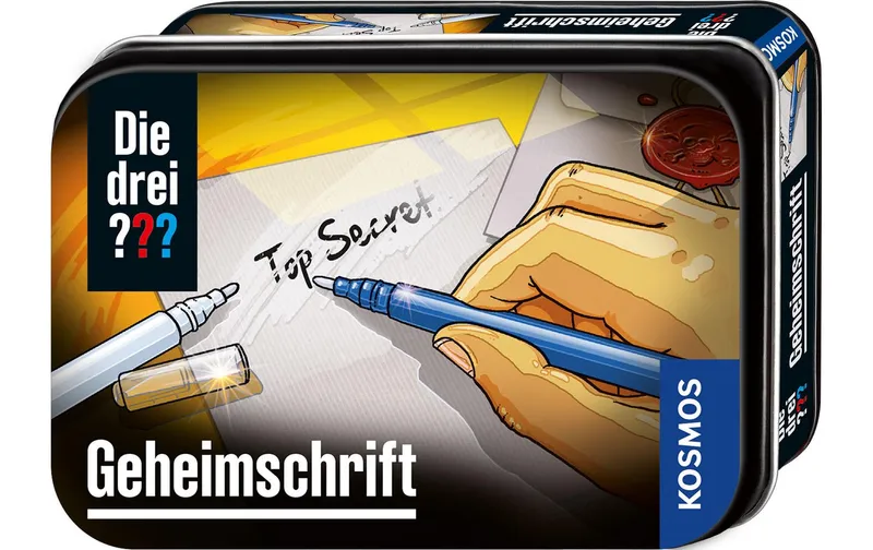 Kosmos Experimentierkasten la drei ??? Geheimschrift