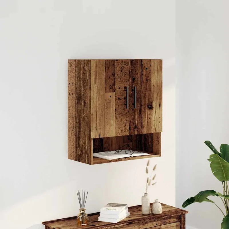 Wandschrank Altholz-Optik 60x31x70 cm derivato del legno
