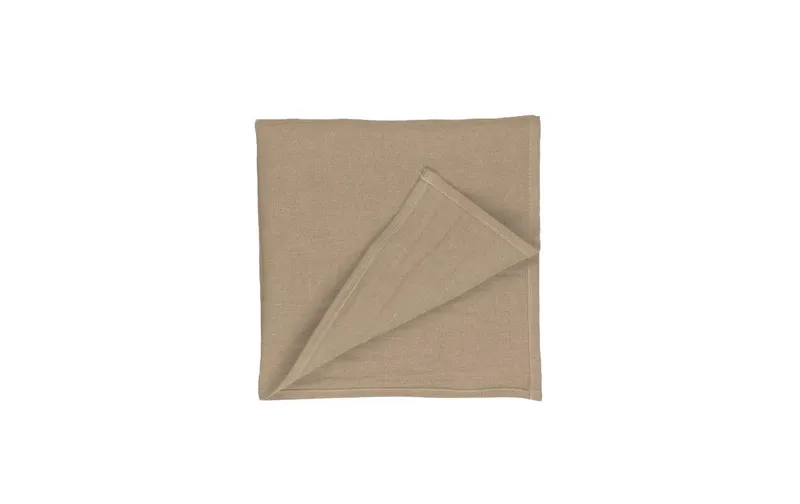 PROFLAX tessutoserviette Leinen 40 x 40 cm, 1 pezzi, Hellbraun