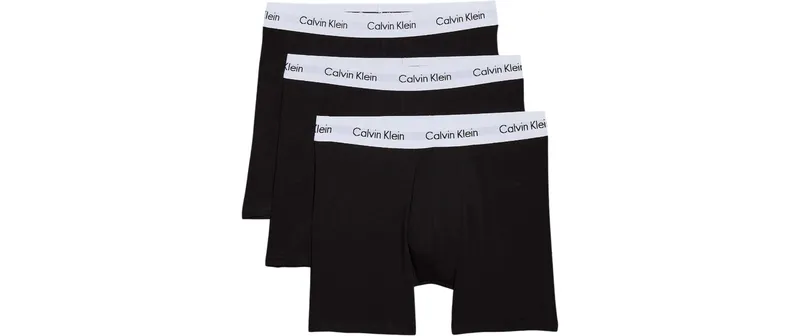 Calvin Klein Wäsche Boxer Brief 3Pk Schwarz, S