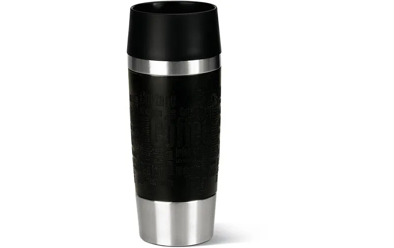 Emsa Thermobecher Travel Mug 360 ml, nero