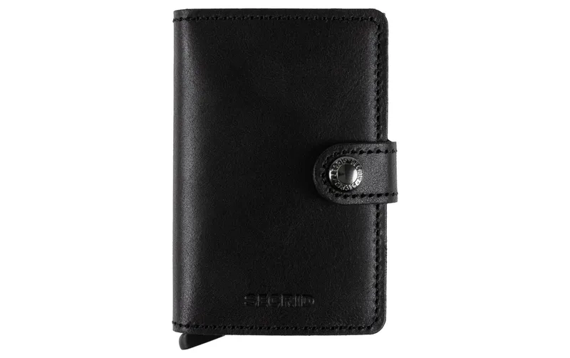 SECRID Portemonnaie Miniwallet Vintage noir