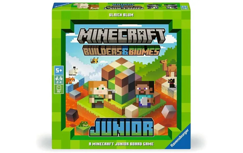 Ravensburger Kinderspiel Minecraft Builders and Biomes Junior