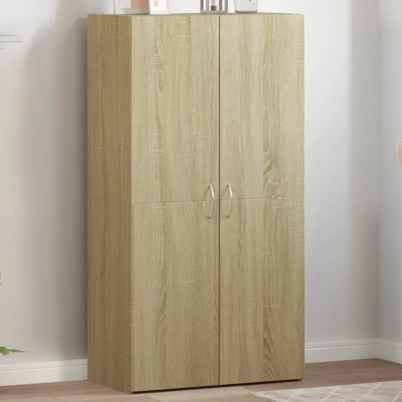 Aktenschrank Sonoma-Eiche 60x32x115 cm Holzwerkstoff