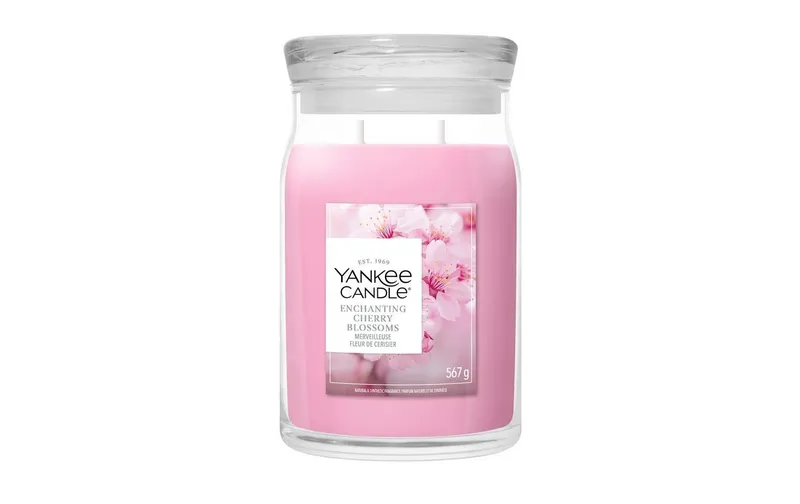 Yankee Candle Signature Duftkerze Enchanting Cherry Blossom Signature Large Jar