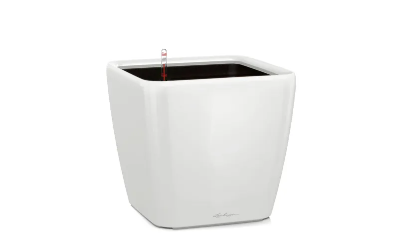 Lechuza Pflanzentopf Quadro Premium 21 LS Weiss