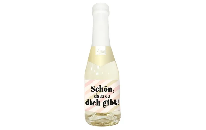 Grafik Werkstatt Hugo-Flasche Schön, dass es dich gibt! 0.2 l