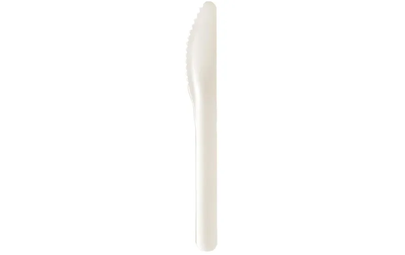Duni Einweg-Messer Pluma, 16.5 cm, white, 100 pieces