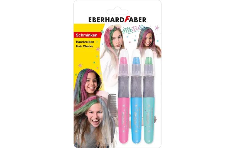 Eberhard Faber Haarkreide Set Metallic