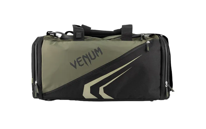 Venum Trainer Lite Evo Sports Bags black/Olivgrün