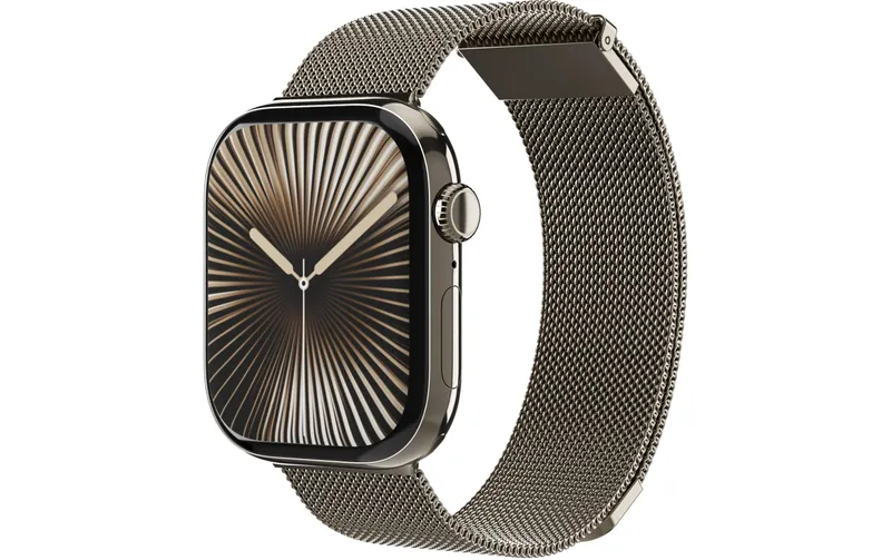 Vonmählen Armband Milanese Loop 2 Apple Watch 44/45/46/49 mm Sand