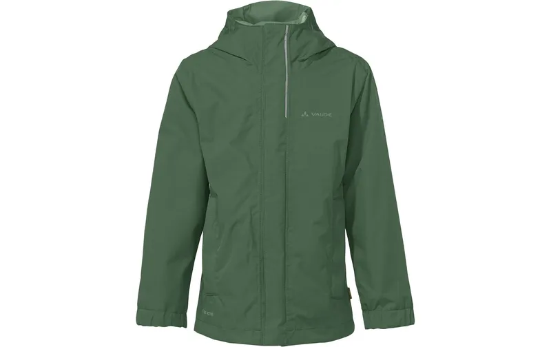 VAUDE Unisex Regenjacke Escape Light IV woodland Grün, 158-164