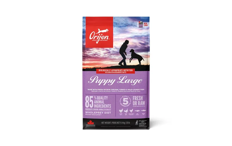 Orijen Trockenfutter Dog Puppy Large with Geflügel, 11.4 kg
