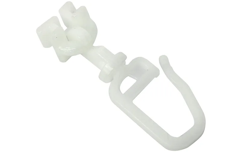 Gardinia Ösengleiter bianco, 20 pezzi, drehbar