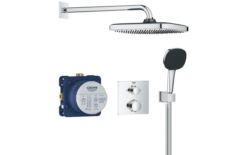 GROHE Vitalio Comfort Unterputz-System eck 250 bianco
