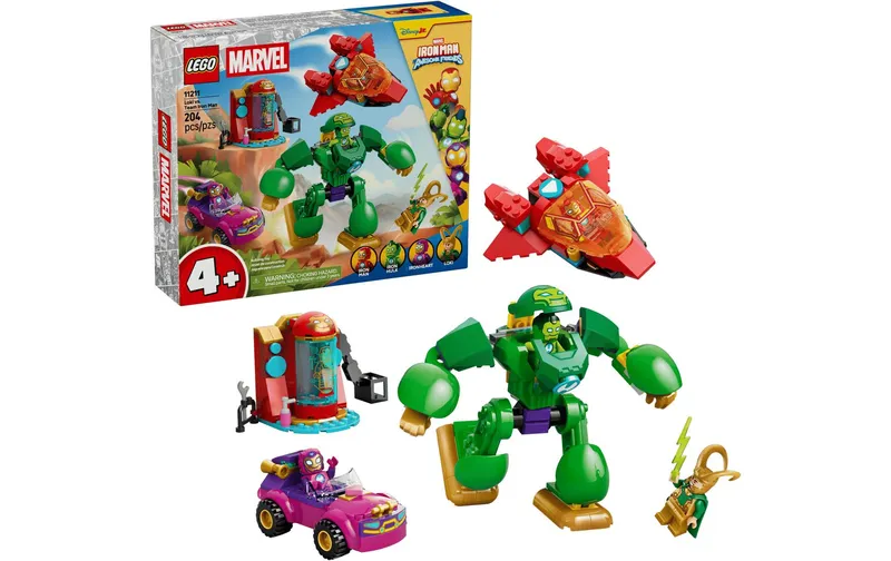 LEGO® Marvel Loki vs. Team Iron Man 11211