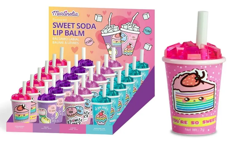 Martinelia Beauty Sweet Soda Lip Balm assortiert