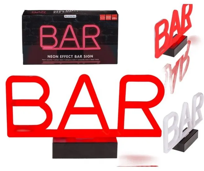 Neon-Leuchte Bar 36x19cm
