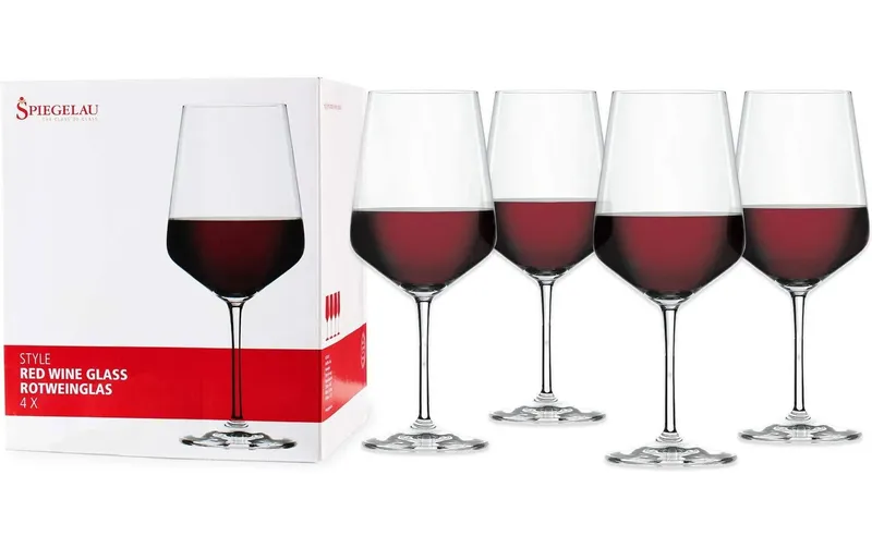 Spiegelau redweinglas Style 630 ml, 4 pieces, transparent