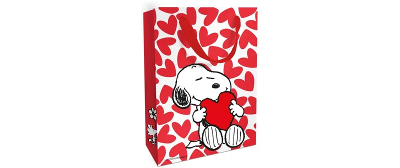brun + Company Geschenktasche Snoopy Love 24 x 36 x 13 cm