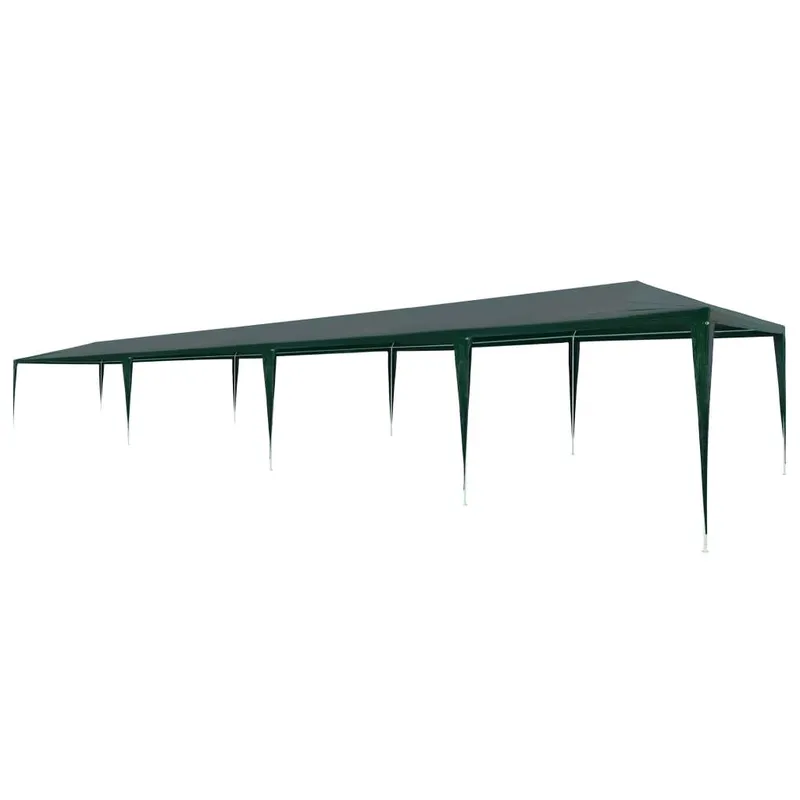 Partyzelt 3x12 m PE Grün