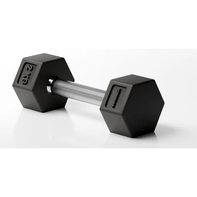 HAMMER Kurzhantel Hexagon PRO 1 x 2 kg