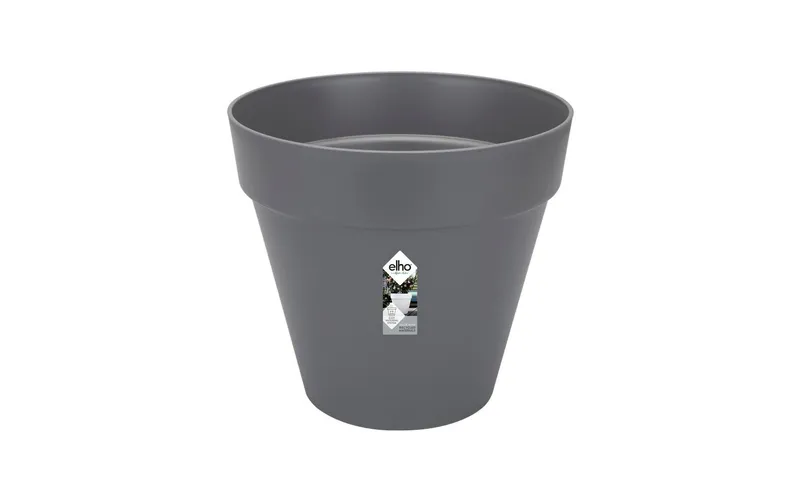 Elho Pflanzentopf Loft Urban Rund Rollen 60 cm nero