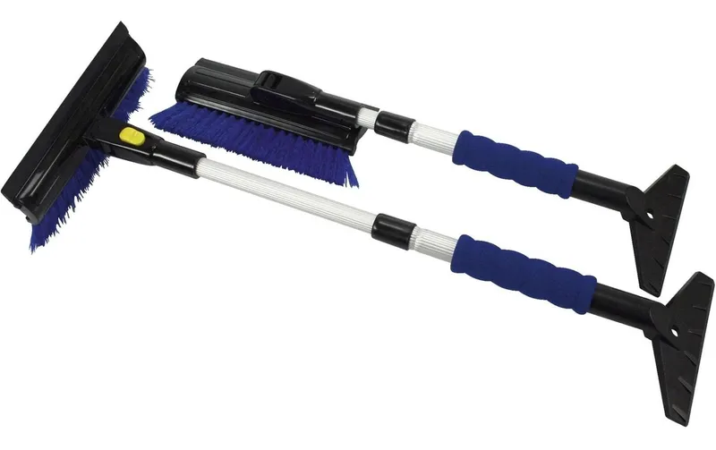 Max 4 Car Schneebesen mit Eisschaber und Teleskopstiel 48-67 cm