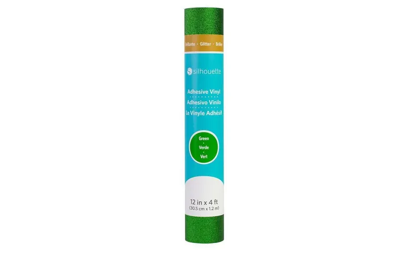 Silhouette Vinylfolie Glitter 30.5 vert