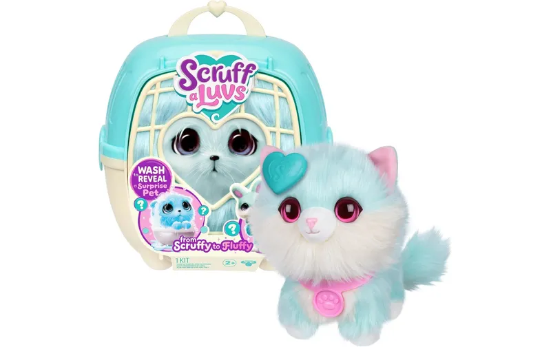 moose Plüsch Scruff-A-Luvs Pet blau Little, 22 cm