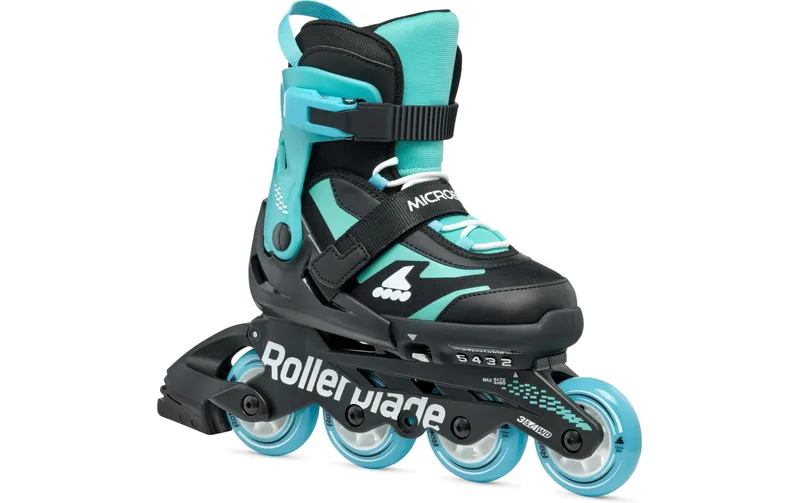 ROLLERBLADE Inline-Skates Microblade nero/Hellblau, 33-36.5