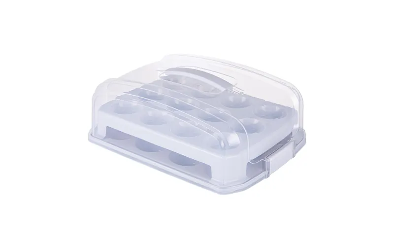relaxdays Muffin Transportbox pour 24 pièces