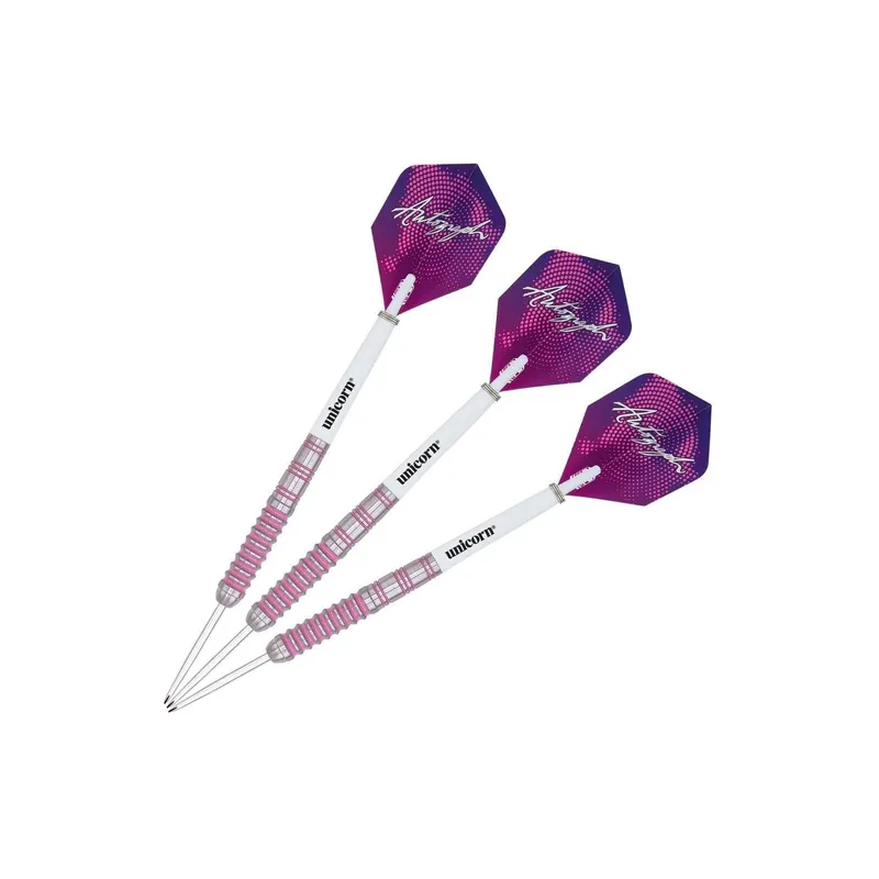 Unicorn Dartpfeile Autograph 22g Pink, 3 Stück