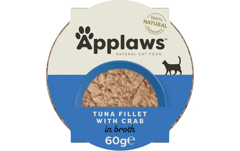 Applaws Nassfutter Thunfischfilet e Krabbe 60 g