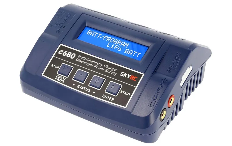 SKYRC Ladegerät e680, AC/DC, 80W, 1-6S