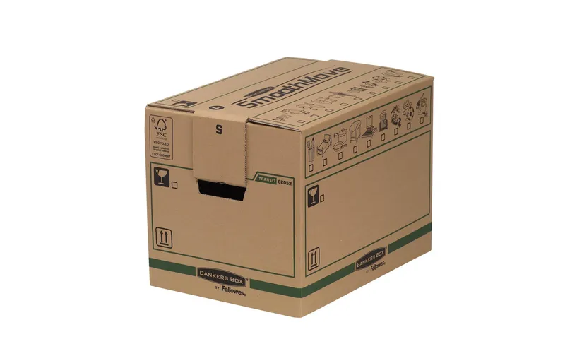 Fellowes Umzugsbox Fastfold 31.0 x 32.7 x 42.9 cm, 5 pièces