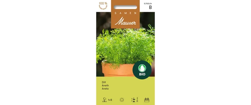 Samen Mauser Samen Bioline Dill, einjähriger