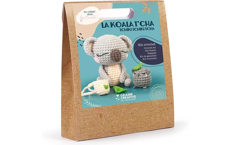 Graine Créative Häkelset Amigurumi Koala 12.5 cm