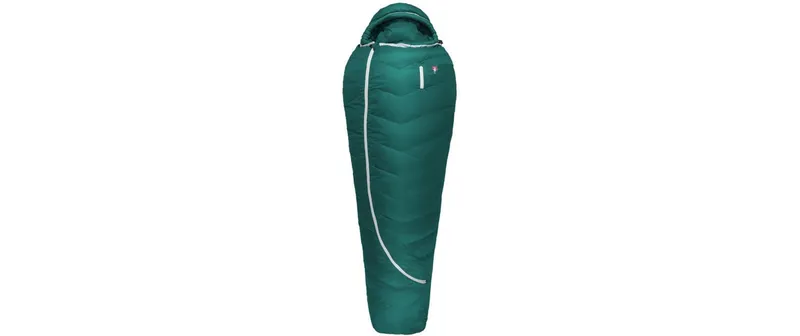 Grüezi Bag Schlafsack DownWool Summer Light 2.0 2 °C 175 cm, Grün