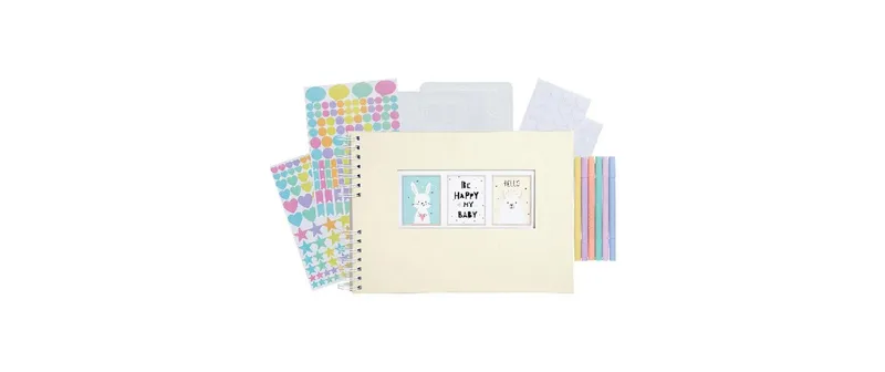 Exacompta Scrap-Addict Set, Gelb
