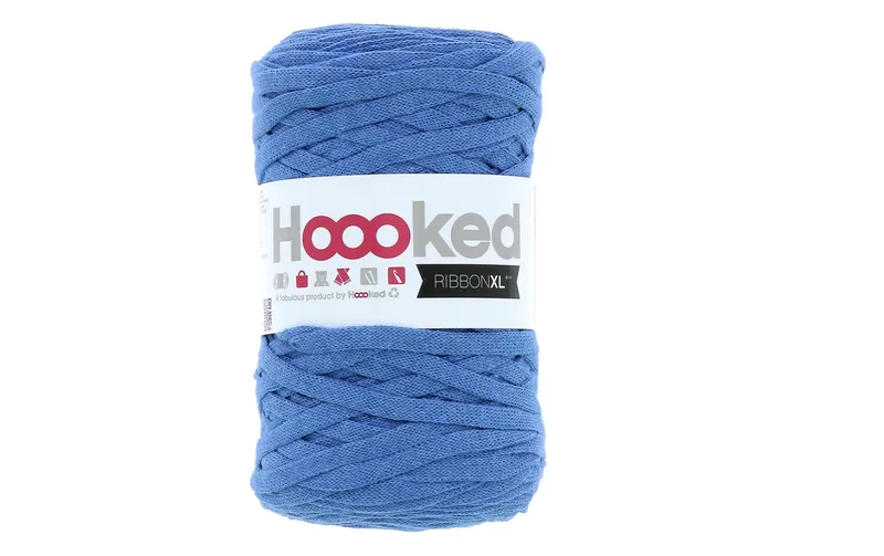 Hoooked Wolle Ribbon XL 250 g, blu