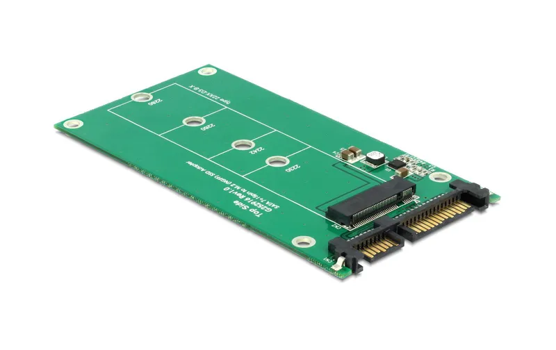 Delock Konverter SATA 22 Pin > M.2 NGFF sans Rahmen