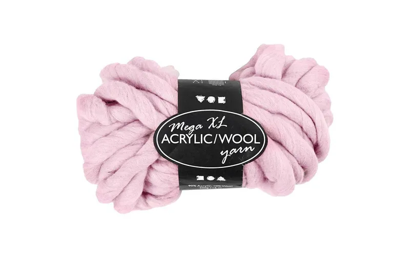 Creativ Company Wolle Acryl XL 15 m pink