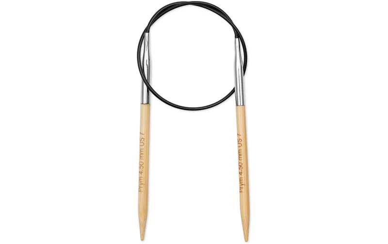 Prym 1530 Rundstricknadel BAMBUS 4.50 mm, 40 cm