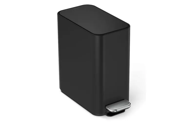 Simplehuman Treteimer 5 l, noir matt