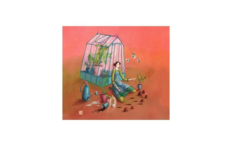 Cart Glückwunschkarte Gaëlle Boissonnard 16 x 14 cm