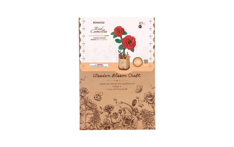 Rowood Bausatz Red Camellia 113-teilig
